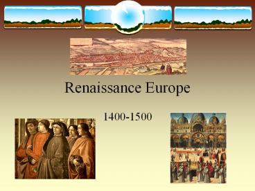 Renaissance Europe