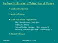 Surface Exploration of Mars: Past PowerPoint PPT Presentation