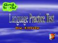 Language Practice Test PowerPoint PPT Presentation