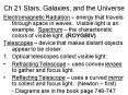 Ch 21 Stars, Galaxies, and the Universe PowerPoint PPT Presentation