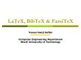 LaTeX, BibTeX PowerPoint PPT Presentation