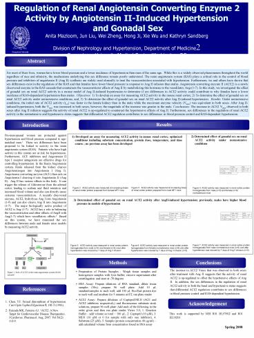 Regulation of Renal Angiotensin Converting Enzyme 2 Activity by ...