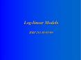 Log-linear Models  HRP 261 03/03/04 PowerPoint PPT Presentation