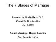 The 7 Stages of Marriage