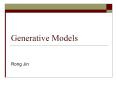 Generative Models PowerPoint PPT Presentation