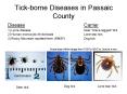 Tickborne Diseases in Passaic County PowerPoint PPT Presentation