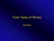 Time Value of Money