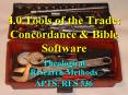 4.0 Tools of the Trade: Concordance PowerPoint PPT Presentation