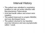 The patient improved on empiric NSAIDs and was discharge