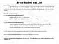 Social Studies Map Unit PowerPoint PPT Presentation