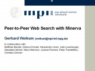 In collaboration with: