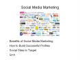 Social Media Marketing PowerPoint PPT Presentation