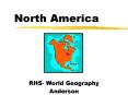 North America PowerPoint PPT Presentation