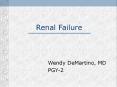 Renal Failure PowerPoint PPT Presentation