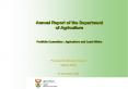 Annual Report of the Department of Agriculture  Portfolio Committee : Agriculture and Land Affairs PowerPoint PPT Presentation