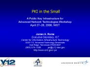 PKI in the Small