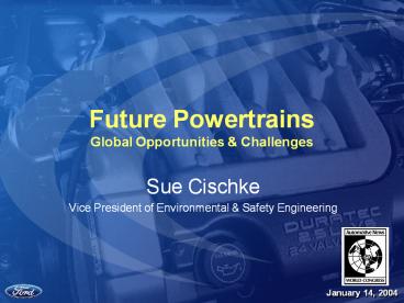 C02, Fuel Economy and Energy Independence are public an