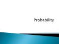 Probability PowerPoint PPT Presentation