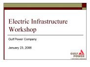 Electric Infrastructure Workshop