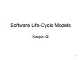 Software LifeCycle Models PowerPoint PPT Presentation