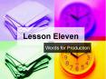 Lesson Eleven PowerPoint PPT Presentation
