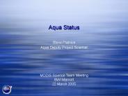 Aqua Status