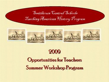 Opportunities for Teachers