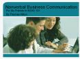 Nonverbal Business Communication PowerPoint PPT Presentation