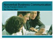 Nonverbal Business Communication