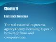 Chapter 8 Real Estate Brokerage PowerPoint PPT Presentation