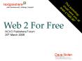 Web 2 For Free PowerPoint PPT Presentation