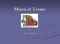 Musical Terms PowerPoint PPT Presentation