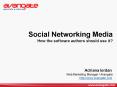 Social Networking Media How the software authors should use it PowerPoint PPT Presentation