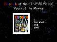 Chronicle of the CINEMA: 100 Years of the Movies PowerPoint PPT Presentation