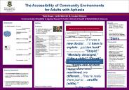 The Accessibility of Community Environments