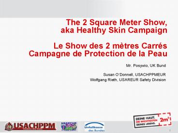 Mr. Posywio, UK Bund