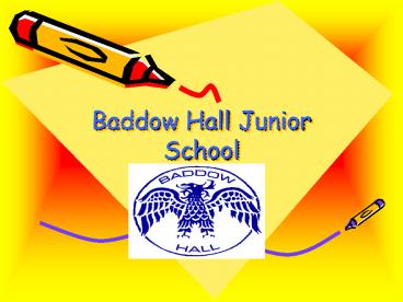 Baddow Hall Junior School