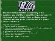 Frequently asked questions: