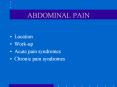 ABDOMINAL PAIN PowerPoint PPT Presentation