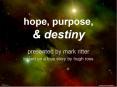 hope, purpose, PowerPoint PPT Presentation