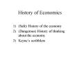 History of Economics PowerPoint PPT Presentation