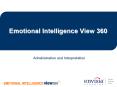 Emotional Intelligence View 360 PowerPoint PPT Presentation