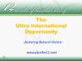 The Ultra International Opportunity PowerPoint PPT Presentation