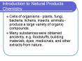 Introduction to Natural Products Chemistry PowerPoint PPT Presentation