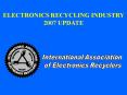 ELECTRONICS RECYCLING INDUSTRY PowerPoint PPT Presentation