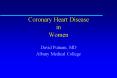 Coronary Heart Disease in Women PowerPoint PPT Presentation