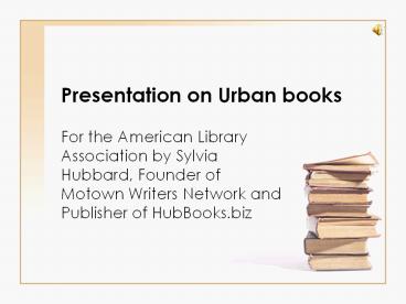Often called Street, Ghetto, Urban Drama, Hip Hop ... Nikk