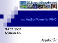 Micro Hydro Power in WNC PowerPoint PPT Presentation