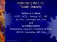Rethinking the U.S. Textile Industry PowerPoint PPT Presentation