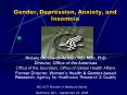 Gender, Depression, Anxiety, and Insomnia PowerPoint PPT Presentation
